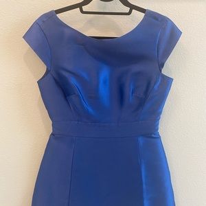 Kate Spade Blue Satin Dress